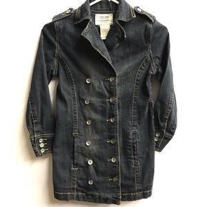 Joujou Premium Denim Button Dress Size Small Girls